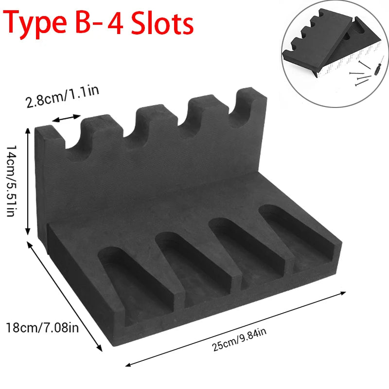 New 6 Slots Handgun Storage