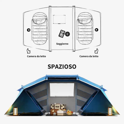 Family Camping Tent 4 Person