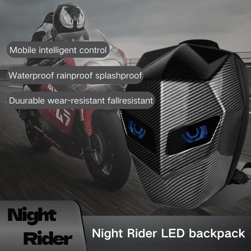 LED Backpack For Motorcycle