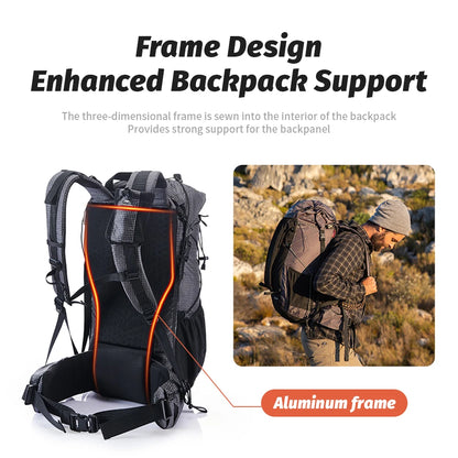 Naturehike Climbing Backpack 60+5L With Rain Cover
