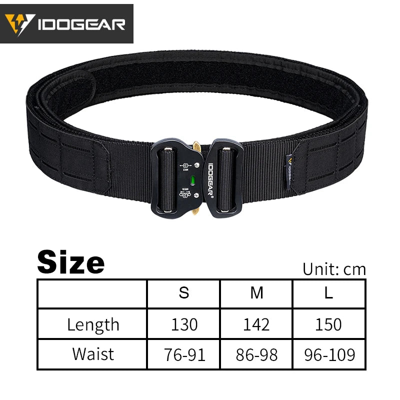IDOGEAR 2 Inch Tactical Belt