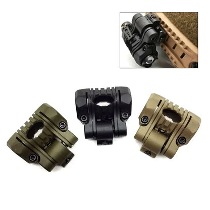 Helmet Flashlight with adapter