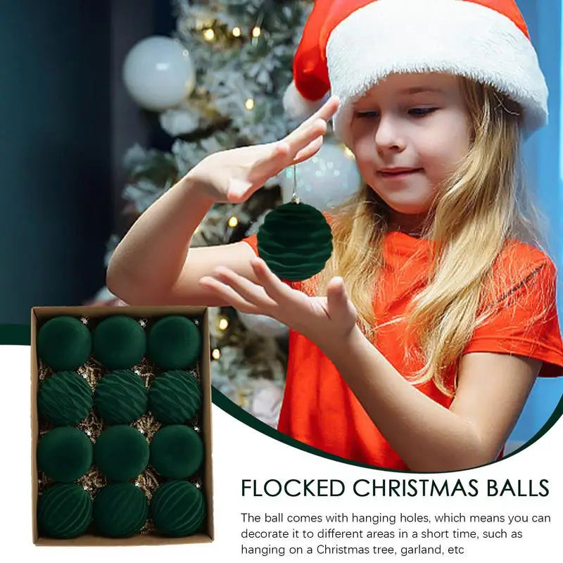 Christmas Balls decor 12 Pack