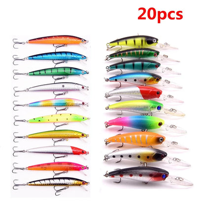 Fishing Lure Set Minnow Floating Lures