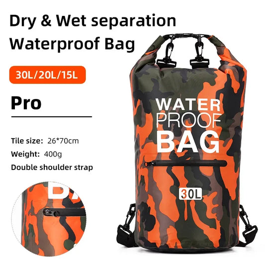 30L 20L 15L Waterproof Backpack