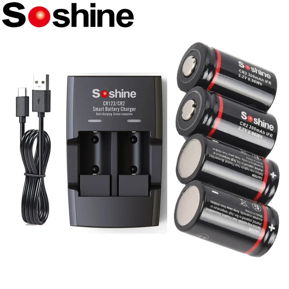 Rechargeable CR2 300mAh