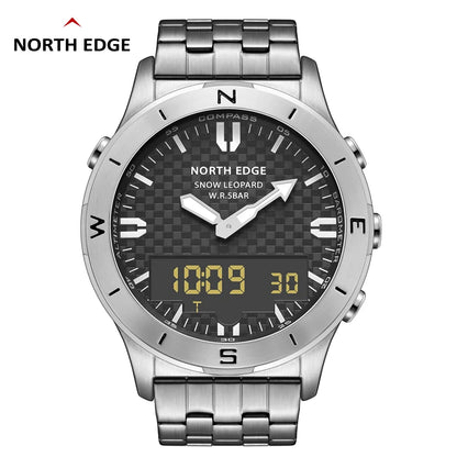 NORTH EDGE Digital Outdoor Sports Watch – Altimeter, Barometer & Compass