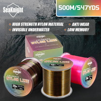 Colormax 500M Nylon Line