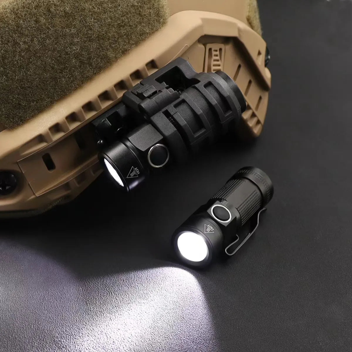 3pcs/set Anti-seismic Strong Light Flashlight