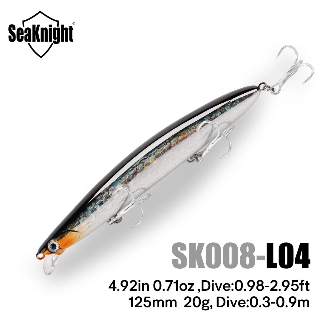 SeaKnight Brand 08 Minnow Fishing Baits