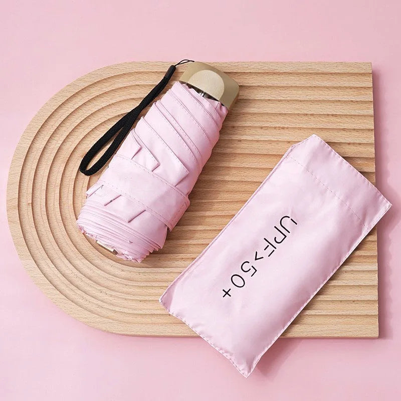 SunGuard™ – The Ultra-Compact UPF50+ Pocket Umbrella
