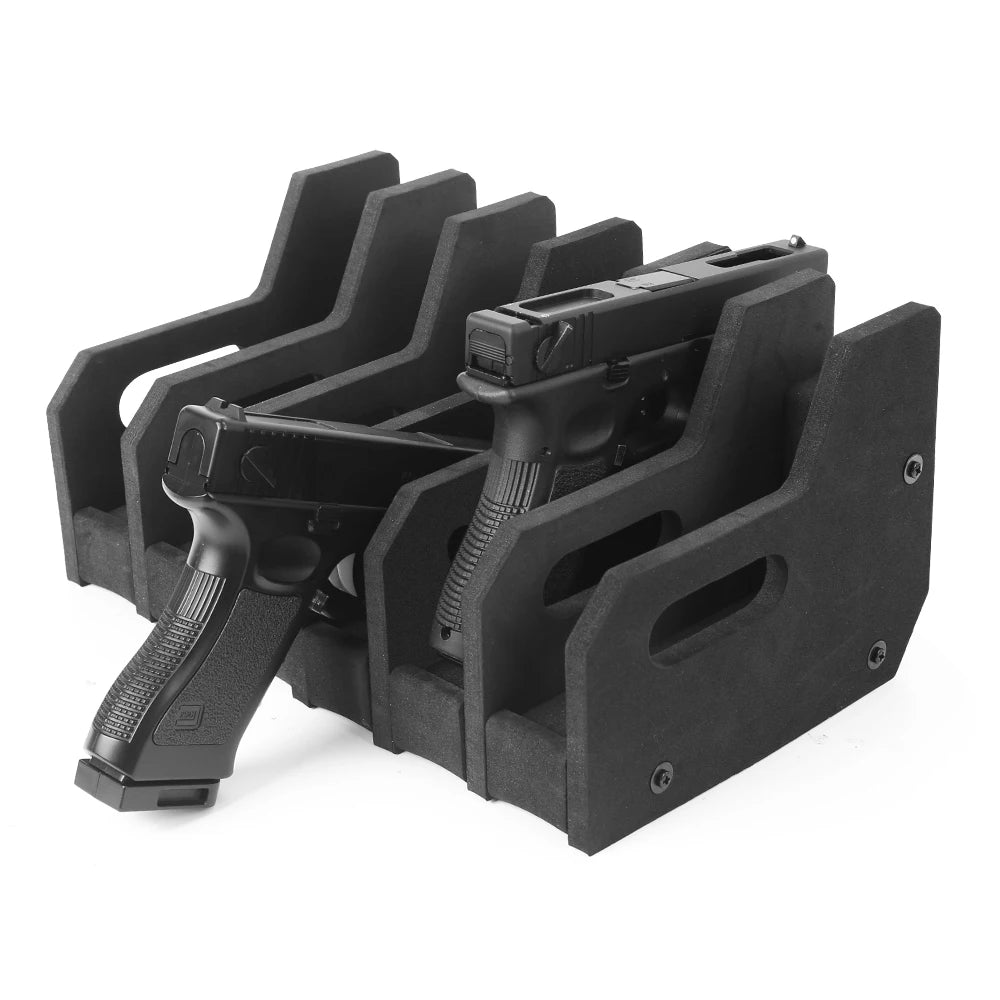 New 6 Slots Handgun Storage