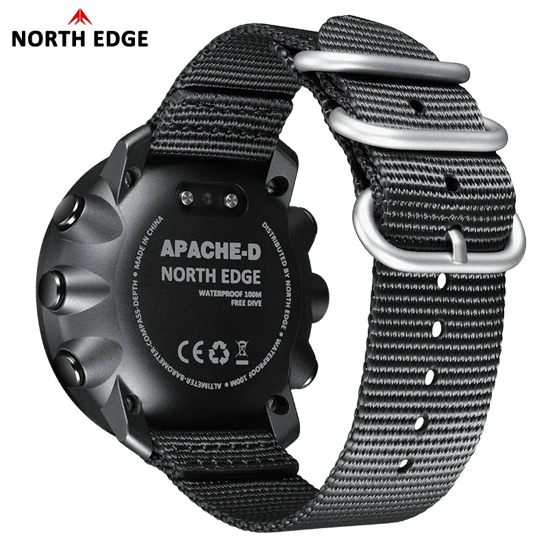 NORTH EDGE APACHE-D Digital Diving & Outdoor Sports Watch