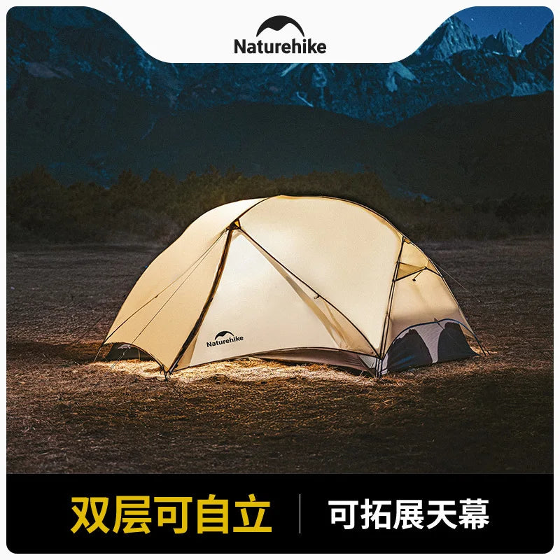 Naturehike Mongar UL Tent 1-2 Person Ultralight 15D Nylon Tent