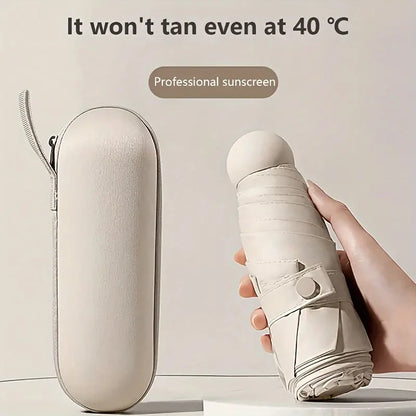 Ultralight & Compact Portable Capsule Umbrella UV 50