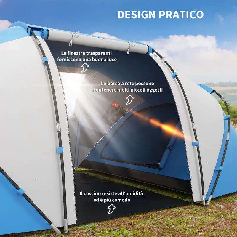 Family Camping Tent 4 Person