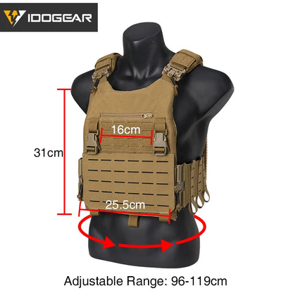 IDOGEAR LSR Tactical Vest with Triple Magazine Pouch