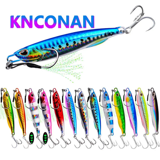 Long Metal Jig Fishing Lure