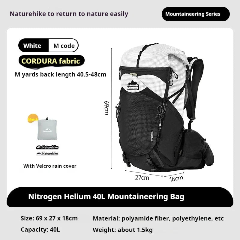 Naturehike Helium 40L Hiking Backpack