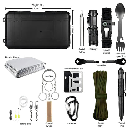 ZG Emergency 14in1 Survival Kit