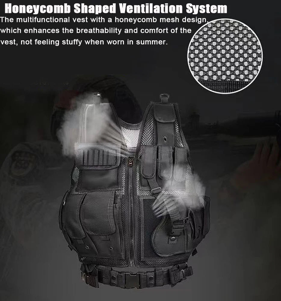 Adjustable Molle Tactical Vest