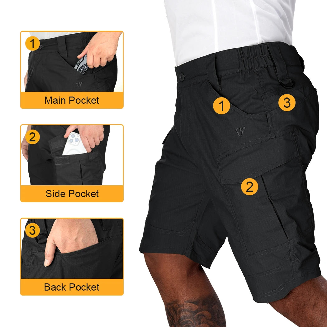 IDOGEAR Men's Tactical Shorts Quick-Dry