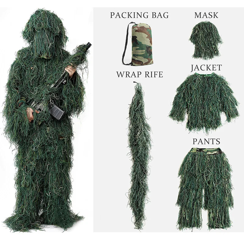 Ghillie Suit Camo 3D