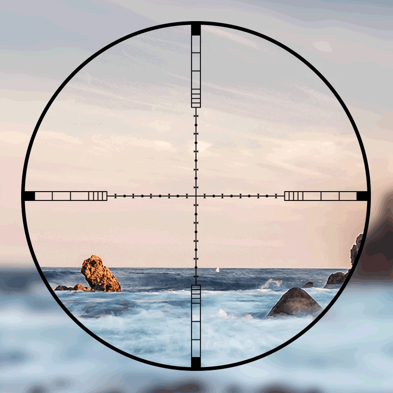 DIANA 4-16x44 Tactical Riflescope Optic Sight Πράσινο Κόκκινο Φωτιζόμενα Σκόπια Κυνηγιού Τοφέκι Sniper Sniper Airsoft Scope Scope