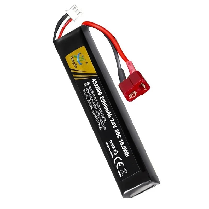 7.4V 2500mAh Lipo Battery T/TAMIYA For 2s 7.4V