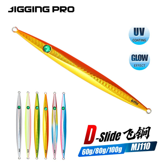 JIGGINGPRO D-Slide Jack Eye 60g 80g 100g V