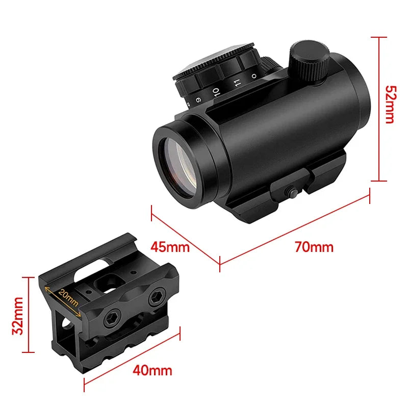 Tactical 1x25 Red Dot Sights