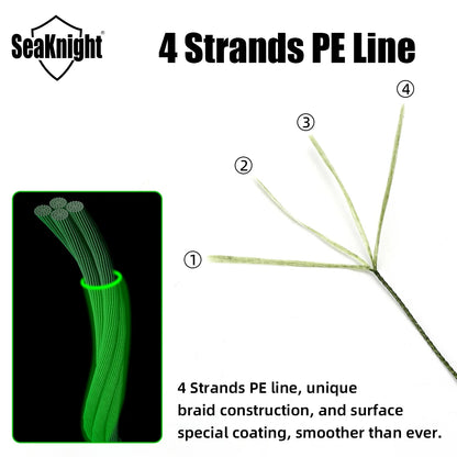 4 Strands Braided Fishing Line