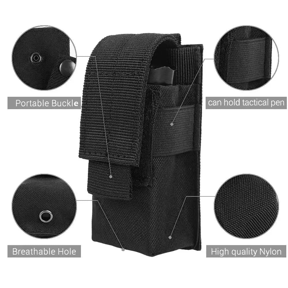 Tactical Molle Flashlight Pouch