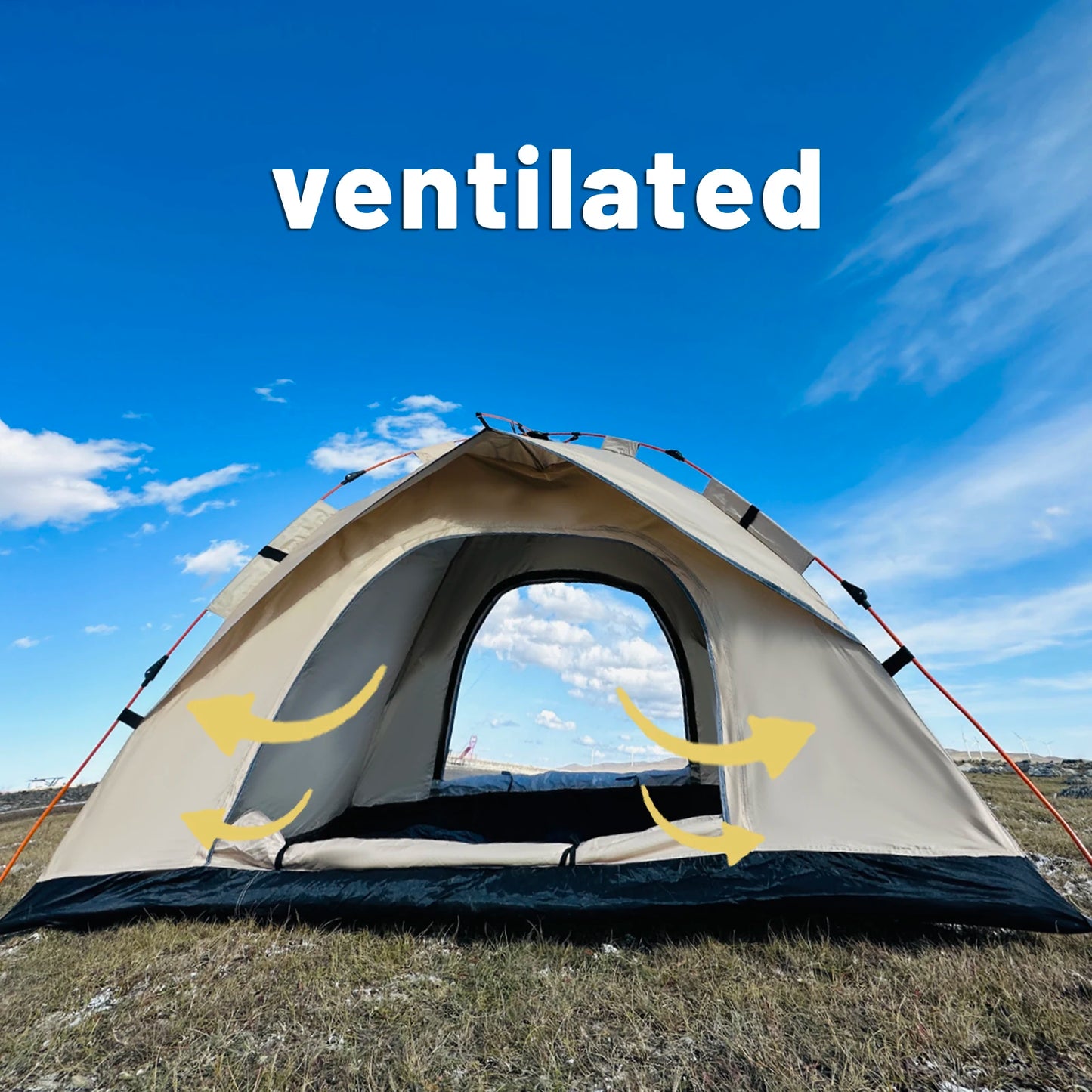 Automatic Quick-opening  4 person tent