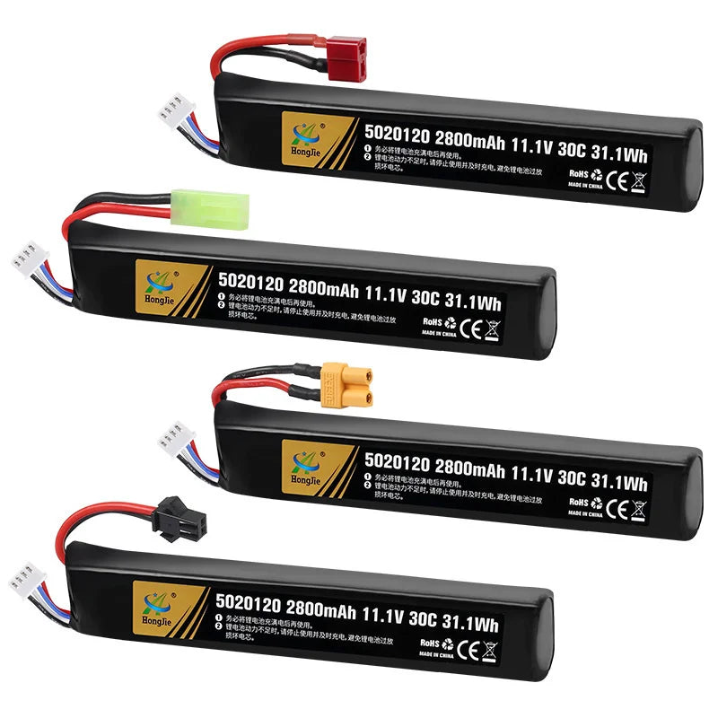 LiPo battery Charger Set 11.1V 3S 2800mAh 30C 5020120