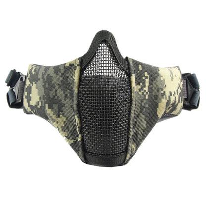Half Face Metal Steel Airsoft Mask