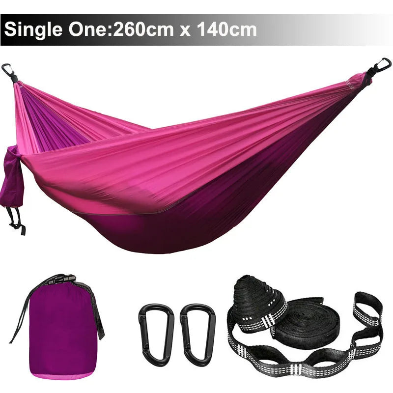Solid Color Parachute Hammock