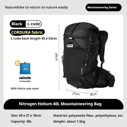 Naturehike Helium 40L Hiking Backpack