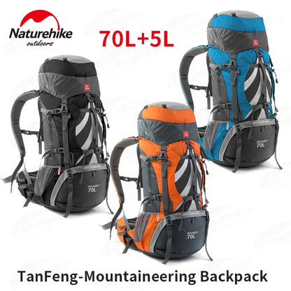 Naturehike Outdoor Backpack 70+5L