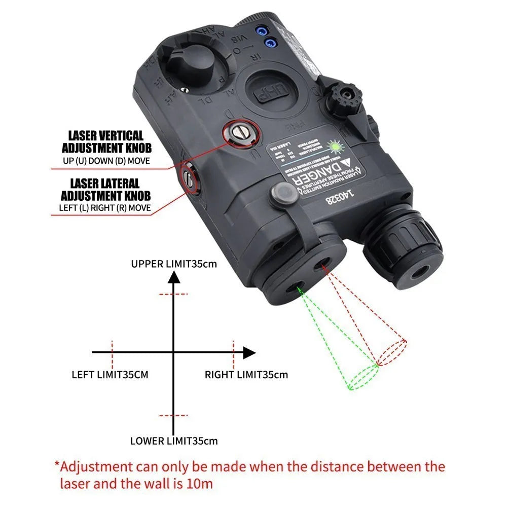 Tactics UHP AN PEQ-15 Laser IR