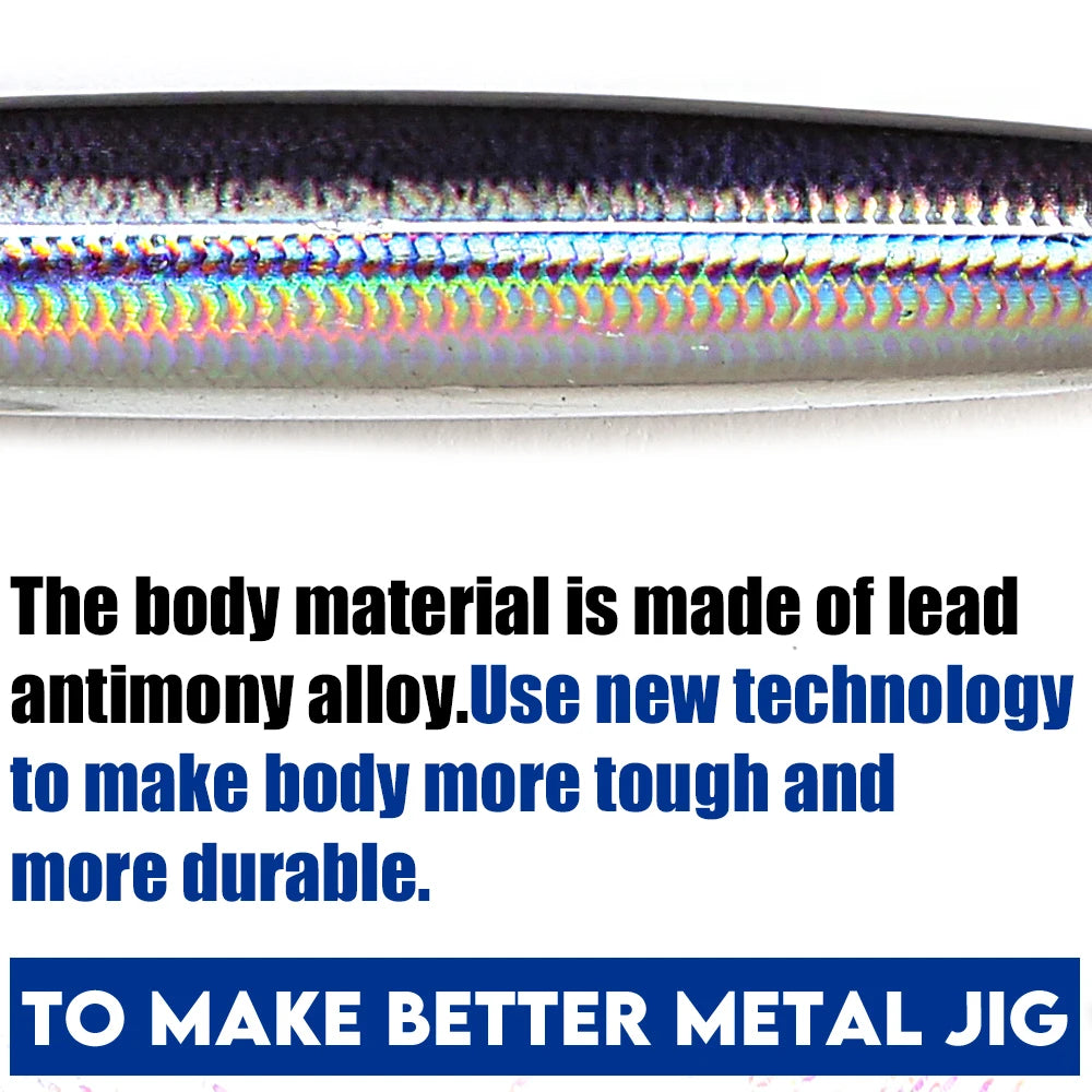 3D Metal Cast Jig Lure