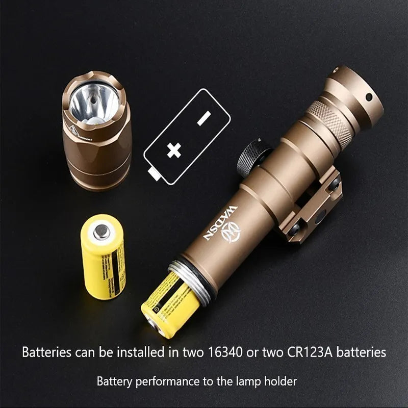 WADSN SF M300 M600 M300A M600C Flashlight 400lm/600lm