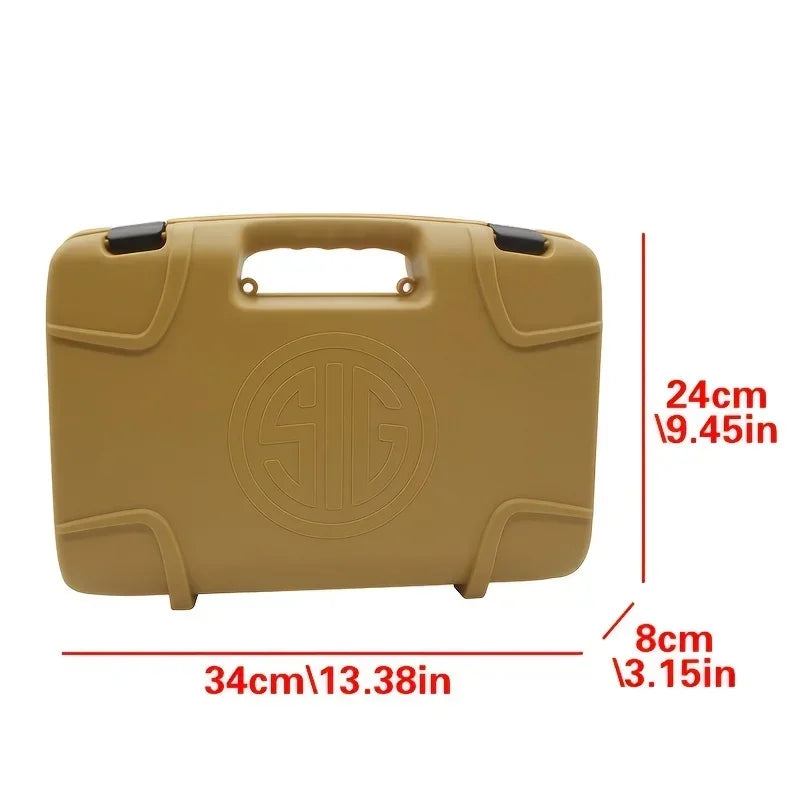 ABS Pistol Case Padded Foam