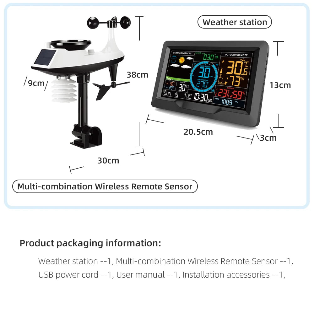 Multifunctional Weather Station