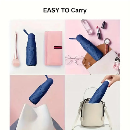 Ultralight & Compact Portable Capsule Umbrella UV 50