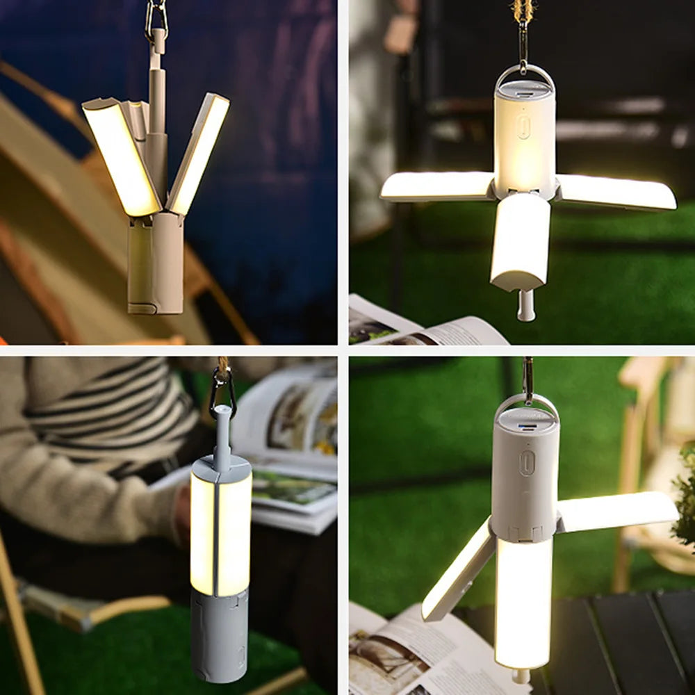 Rechargeable Folding Camping Lamp