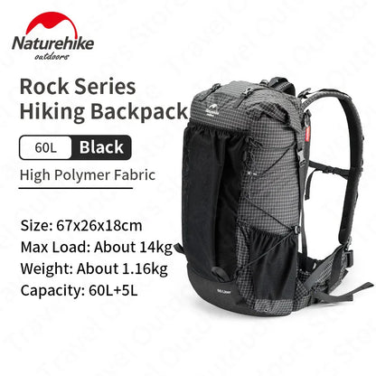 Naturehike Ultralight Backpack 60+5L/40L