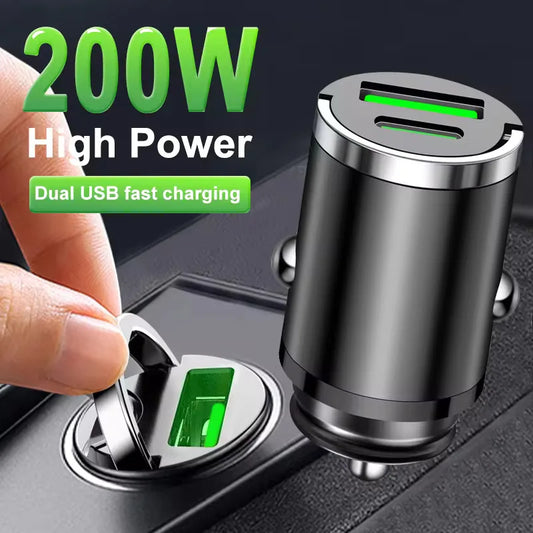 200W mini car charger