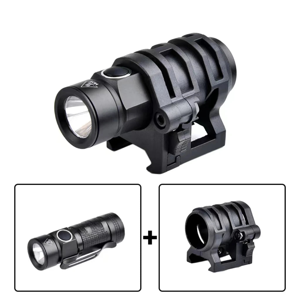 3pcs/set Anti-seismic Strong Light Flashlight