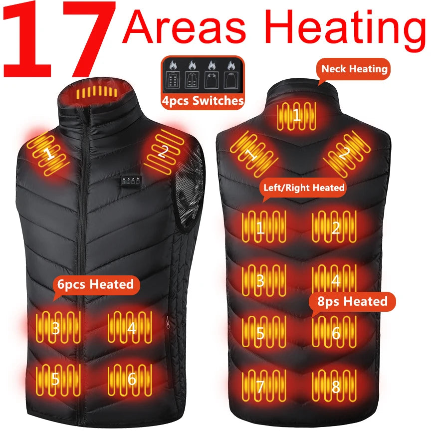 17/13/9 Areas Heated Jacket